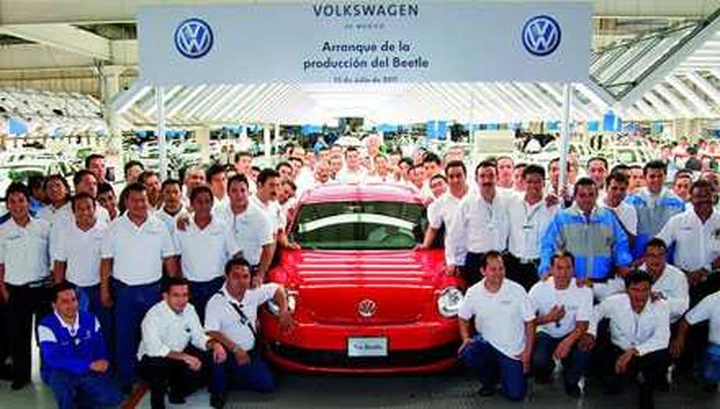 Volkswagen Beetle 2011, iniziata la produzione in Messico