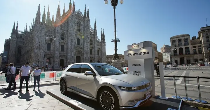 Hyundai Ioniq 5: anteprima al Milano Monza Motor Show