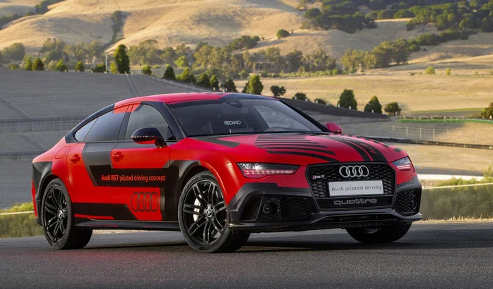 Audi RS7: la guida autonoma è ancora più veloce