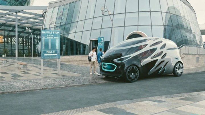 Mercedes Vision URBANETIC: il concept che rivoluziona il trasporto in città