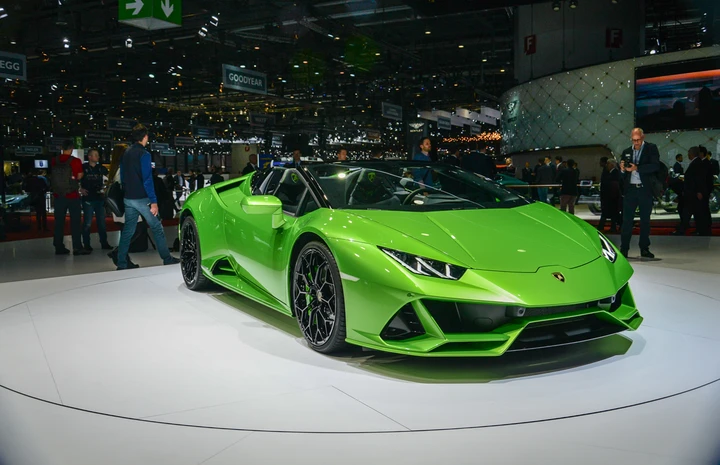Lamborghini Huracan Evo Spyder al Salone di Ginevra 2019