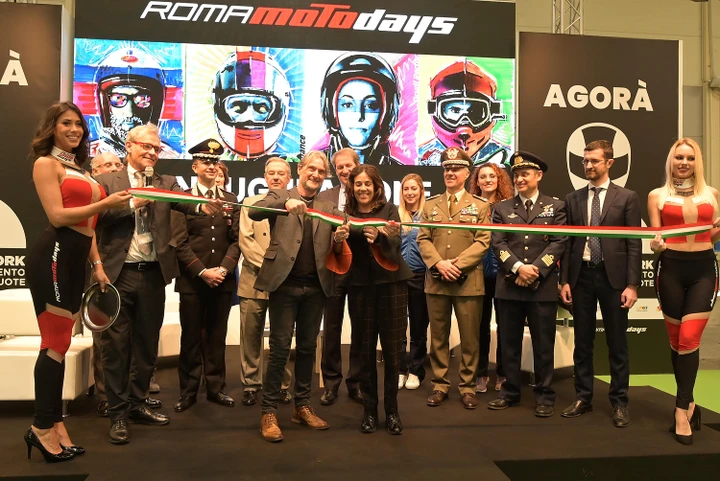 Roma Motodays: Fogarty taglia il nastro dell'undicesima edizione