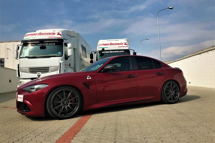 Alfa Romeo Giulia Quadrifoglio by Romeo Ferraris