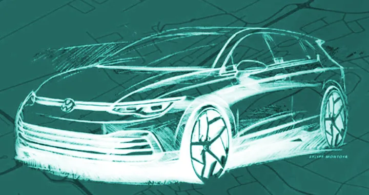 Volkswagen Golf: ad ottobre presentazione dell'ottava generazione