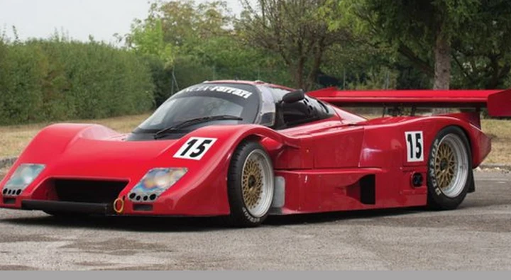 Una Lancia-Ferrari LC2 del Gruppo C all'asta a Milano