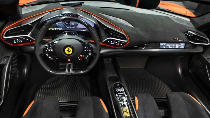 Ferrari 296 Speciale interni