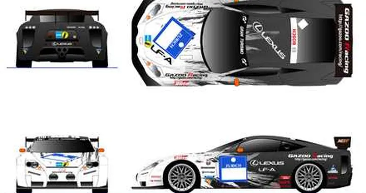 Lexus ritorna alla 24 Ore del Nurburgring con la futura LF-A