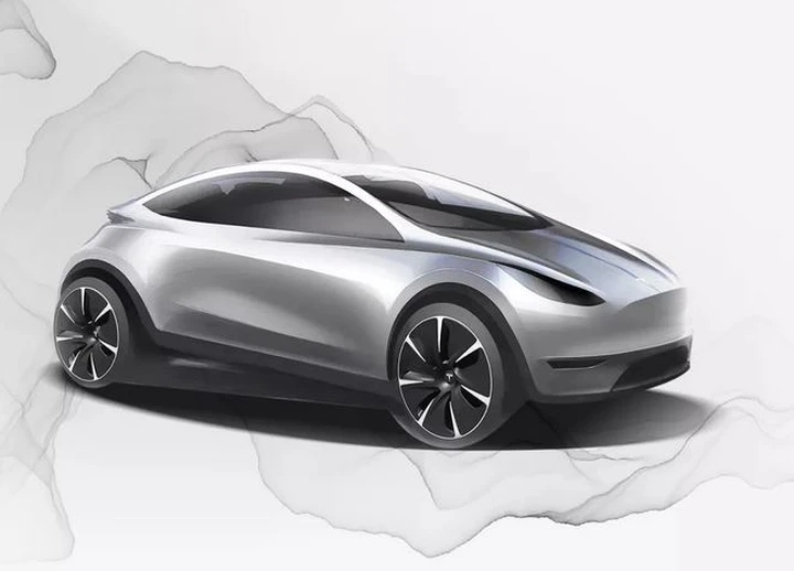 Tesla: il bozzetto di un nuovo modello per la Cina