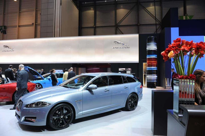 Stand Jaguar al Salone di Ginevra 2013