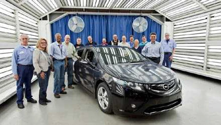 Opel Ampera, avviata la fase di pre-produzione