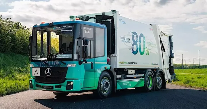 Mercedes ReEconic: l’80% è riciclato, ecco il camion del futuro