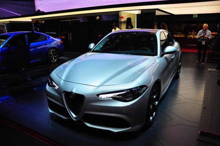 Alfa Romeo Giulia Veloce al Salone di Parigi 2016