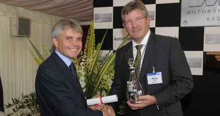 Ross Brawn premiato dalla MIA