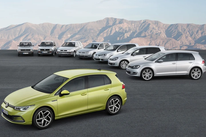 Volkswagen Golf: immagini ufficiali della ottava generazione