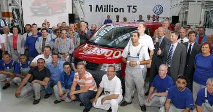 Volkswagen T5 raggiunge quota un milione