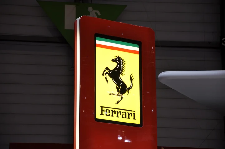 Stand Ferrari al Salone di Ginevra 2014