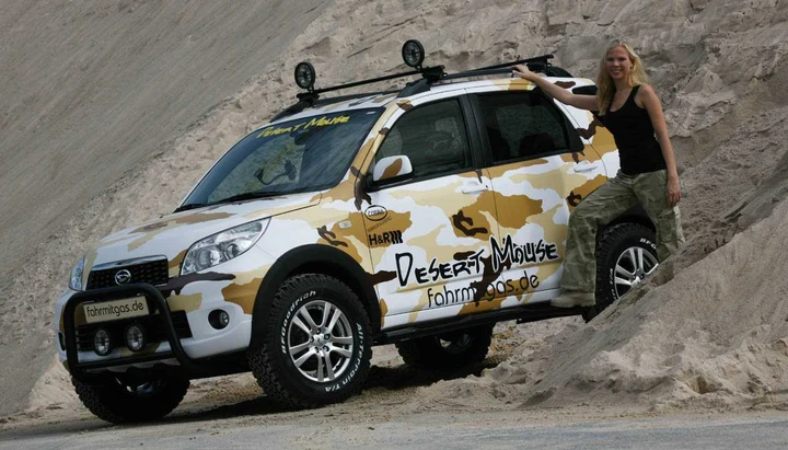 Daihatsu Terios by Fahrmitgas: tra le dune, a Gpl