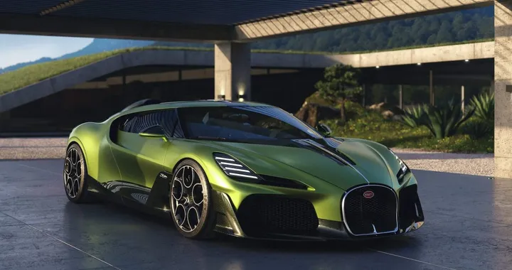 Bugatti Brouillard: 1.600 cavalli di eleganza scolpita a mano
