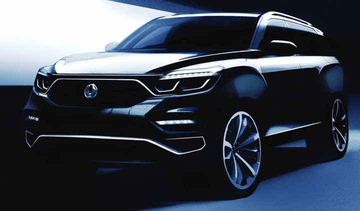 SsangYong Y400: il primo rendering dell’inedito SUV