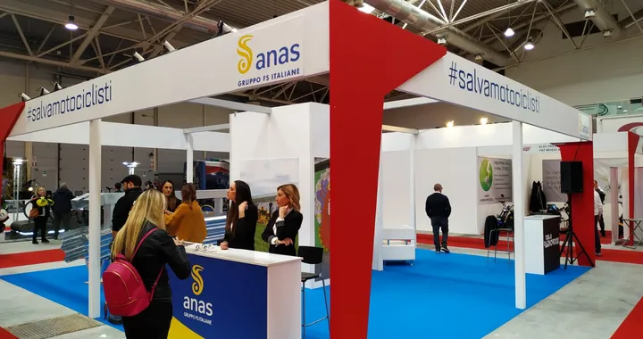 Roma Motodays: allo stand Anas va in scena la sicurezza