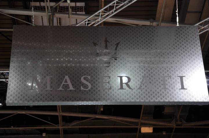 Stand Maserati al Salone di Parigi 2014