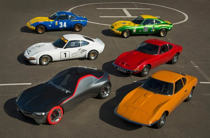 La storia Opel GT a Techno Classica Essen 2016