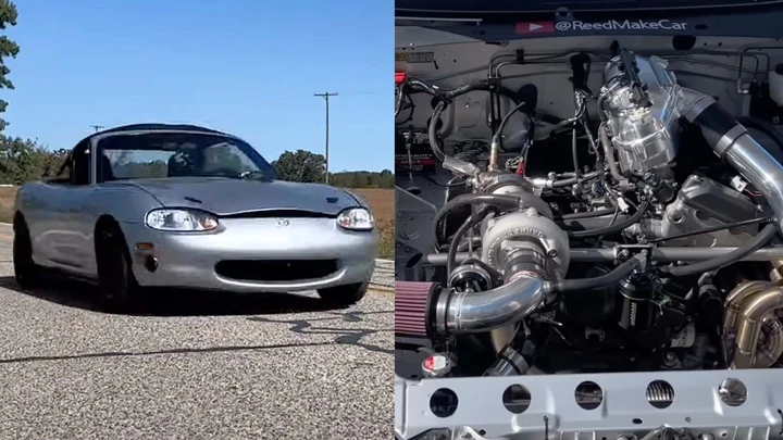 Mazda Miata più motore CBR1000RR: pura follia su quattro ruote