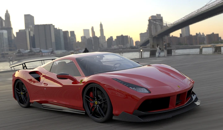 Ferrari 488 GTB: tuning by DMC