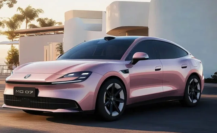 MG 07 debutta in Cina: fino a 650 km elettrici e versione plug-in