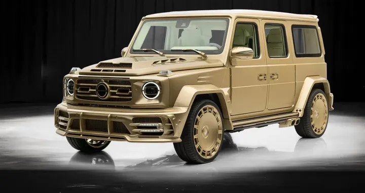 Mansory e il lusso tutto dorato, la Mercedes-AMG G63 Grande Entrée