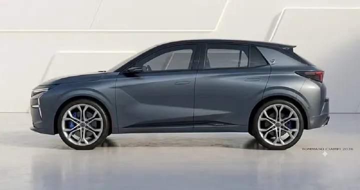 Nuova Lancia hatchback: il render che riaccende il sogno Delta