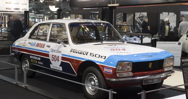 Peugeot: una 504 ed una 504 Coupé al Tour Auto 2018