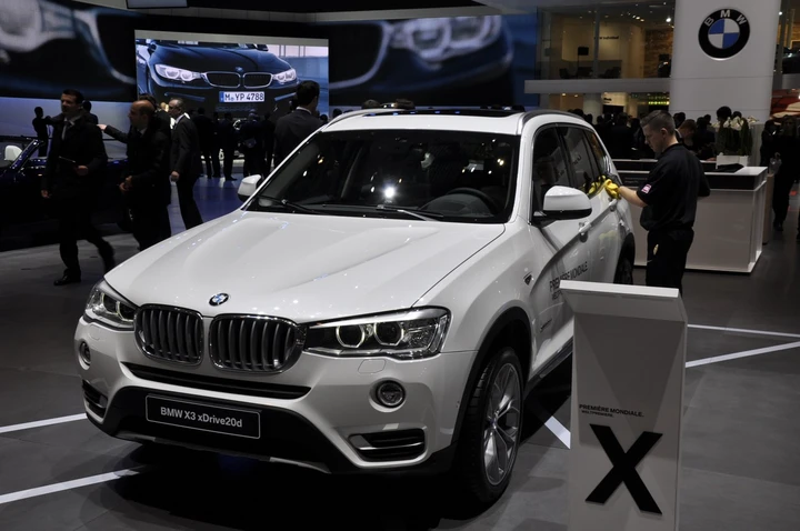 BMW X3 allo Stand di Ginevra 2014