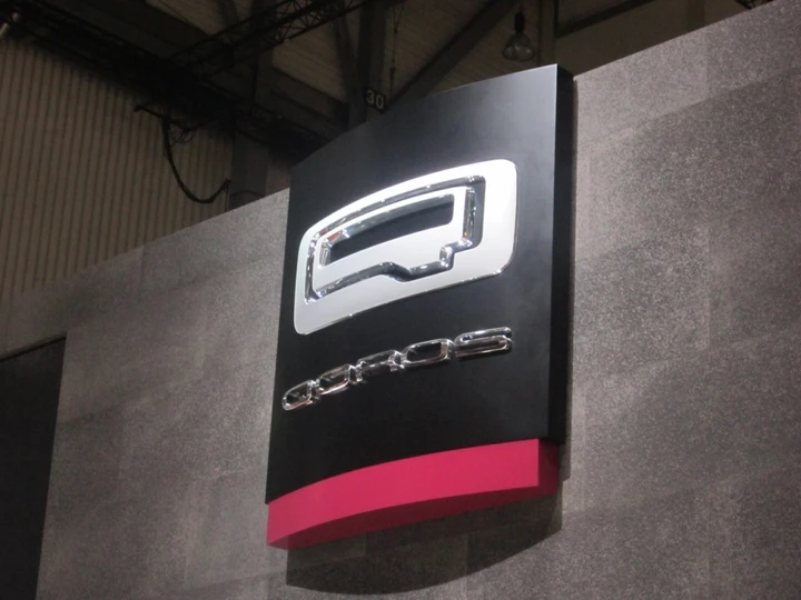 Stand Qoros al Salone di Ginevra 2014
