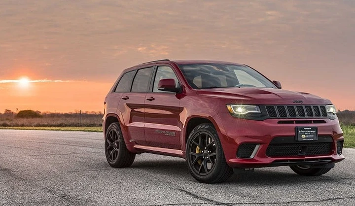 Jeep Grand Cherokee Trackhawk by Hennessey: maxi SUV da 850 CV
