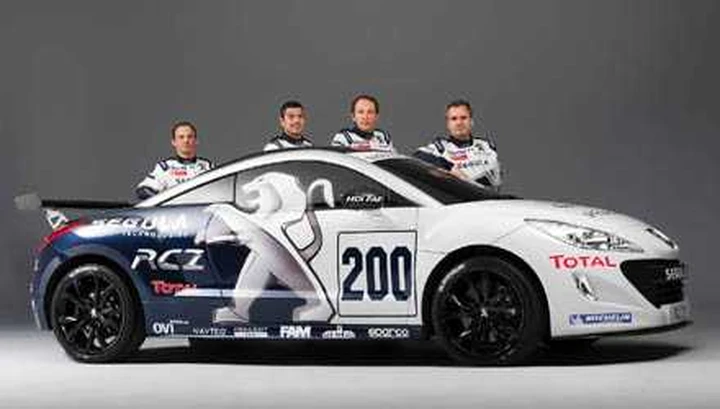 La Peugeot RCZ alla 24 del Nürburgring