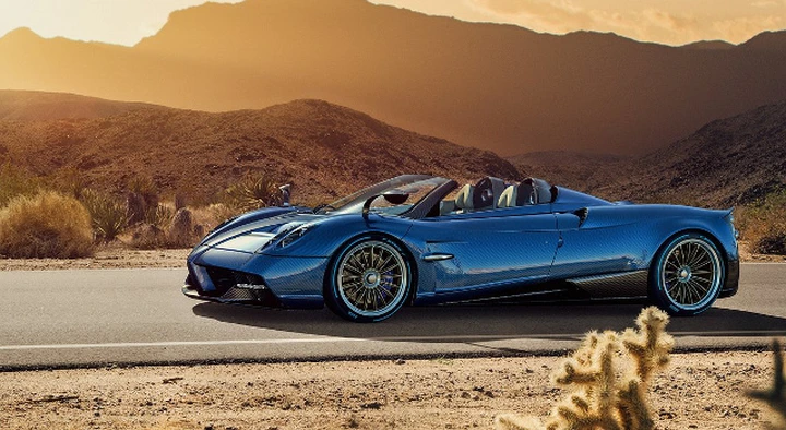 Pagani Huayra Roadster: 764 CV a cielo aperto