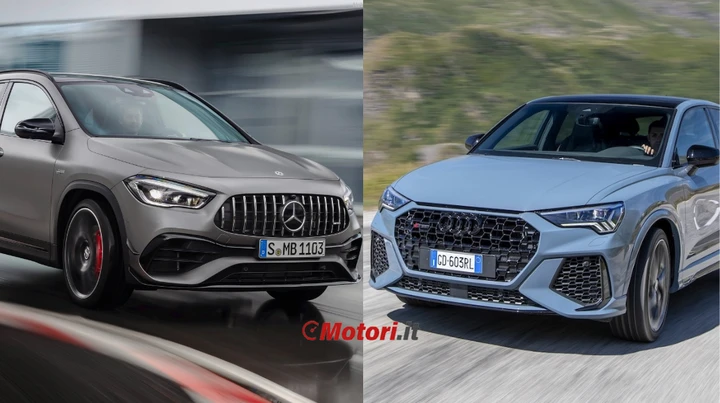 Audi RS Q3 VS Mercedes GLA 45 S AMG