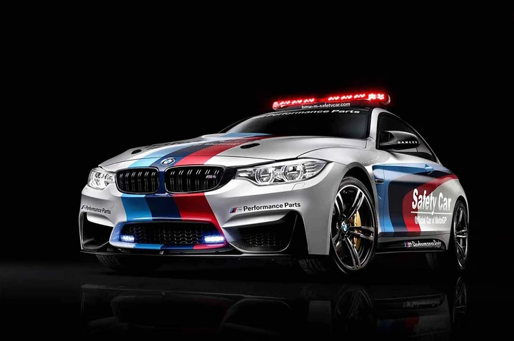 Bmw M4 Coupé, la nuova Safety Car della Moto GP