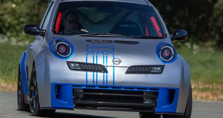 Nissan Micra R, la piccola ribelle con motore V6