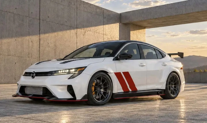 Nissan Sentra Spec-V: 300 CV, cambio manuale e freni da GT-R