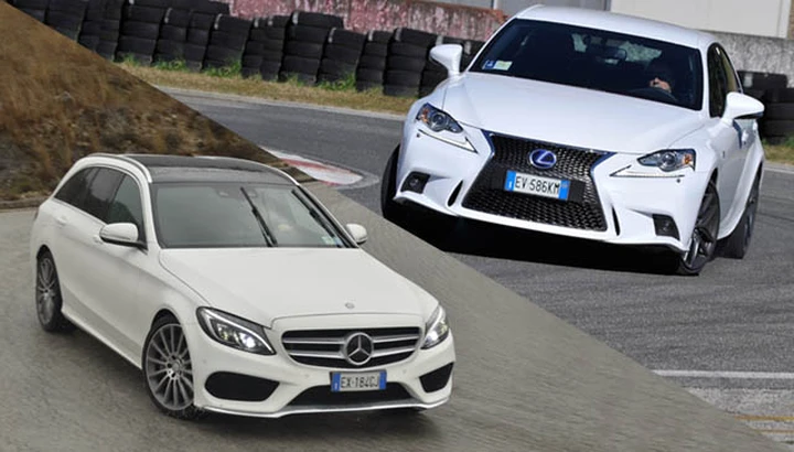 Lexus vs Mercedes-Benz: ibride a confronto