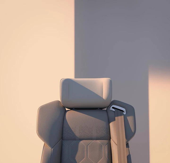 Volvo EM90 abitacolo teaser