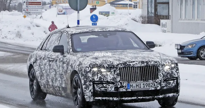 Rolls Royce Ghost, immagini spia inedite della nuova generazione