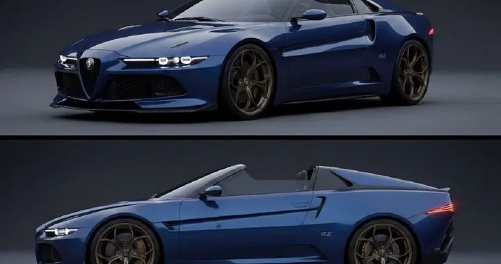 Questo render Alfa Romeo ha fatto impazzire il web: il futuro della RZ