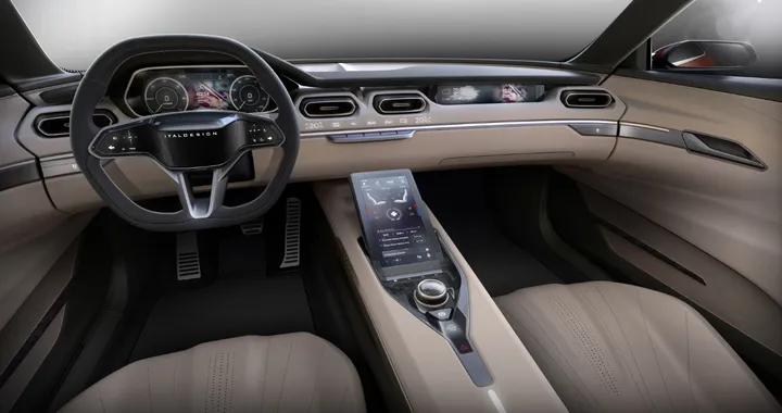 Italdesign DaVinci, la GT italiana con rivestimenti in Alcantara decisamente spettacolari