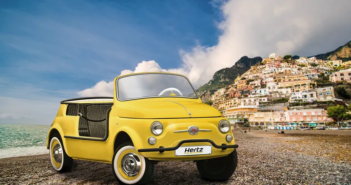 Fiat 500 Jolly e-Icon by Garage Italia, la spiaggina 100% elettrica anche per Hertz