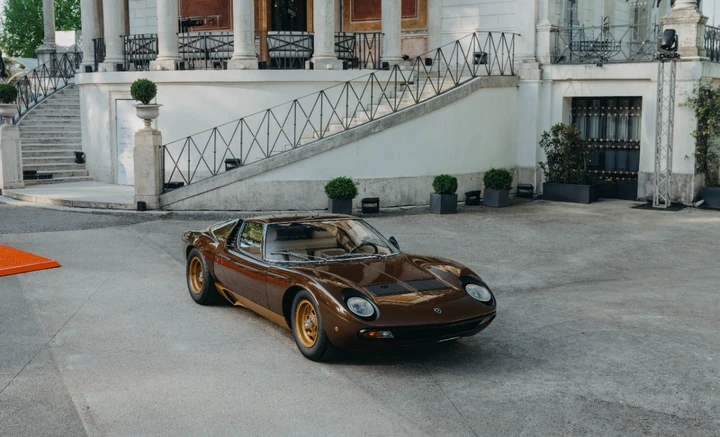 Lamborghini Miura SV restaurata: debutto al Concorso Roma 2026