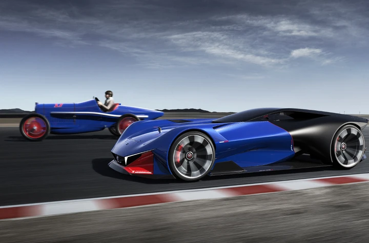 Peugeot L500R HYbrid: concept da corsa che si ispira al passato