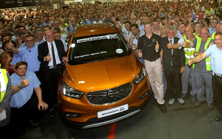 Opel Mokka X: parte la produzione a Saragozza